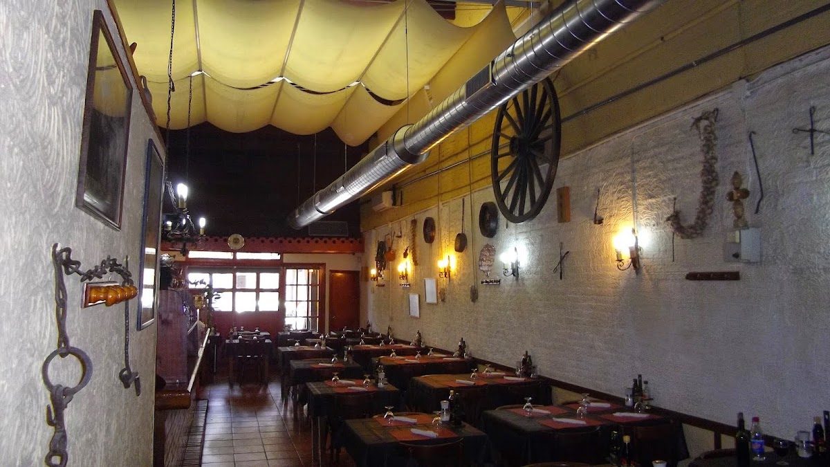 Sala del restaurant Celler de Badalona